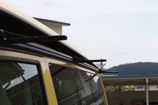 Halter für Wäscheleine für VW California Bus mit Schiene - Weiss - Image 4